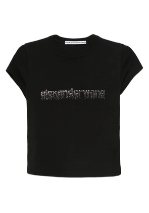 Alexander Wang logo-print T-shirt - Black