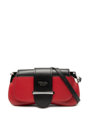 Prada Pre-Owned 2000-2025 Bicolor City Calf Sidonie satchel - Black