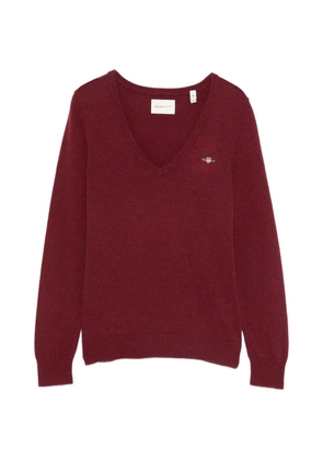 Gant V-neck sweater - Red