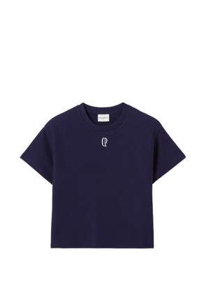 Claudie Pierlot embroidered T-shirt - Blue