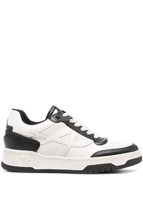 Ash Blake lace-up leather sneakers - Black