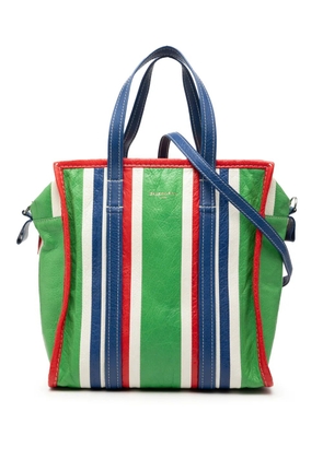 Balenciaga Pre-Owned 2017 S Lambskin Bazar Shopper satchel - Green