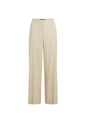 Karl Lagerfeld concealed-fastening trousers - Neutrals