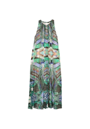 Hui Hui floral-print maxi dress - Green