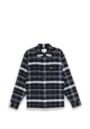 Lacoste plaid shirt - Black