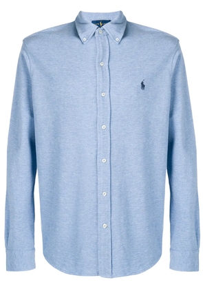 Polo Ralph Lauren embroidered logo button-down shirt - Blue