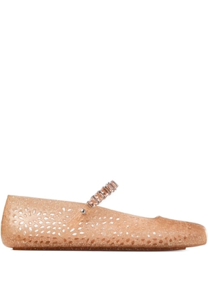 Jimmy Choo Jelly ballet flats - Neutrals