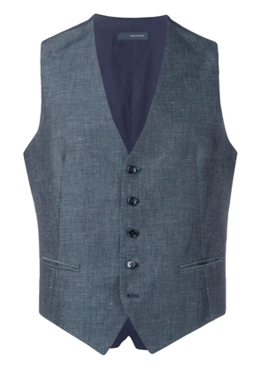 Tagliatore Brian waistcoat - Blue