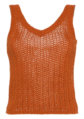 Max Mara knitted tank top - Brown