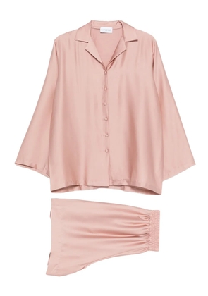 SILKYLICIOUS silk shorts set - Pink