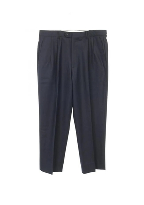 Hermès Pre-Owned slacks wool trousers - Blue