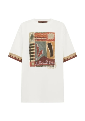 ALEMAIS Michelle printed T-shirt - Neutrals