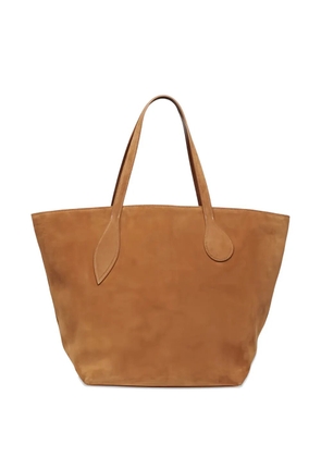 Liffner sprout suede tote bag - Brown