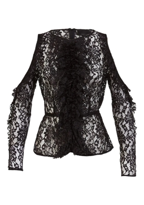 Philipp Plein LS Anthem top - Black