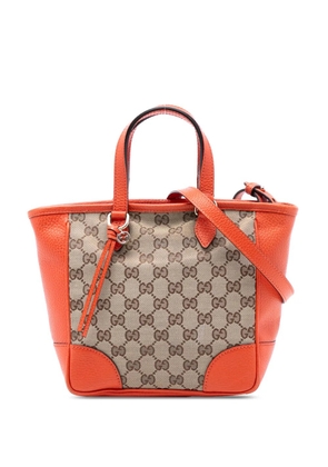 Gucci Pre-Owned 2016-2026 Small GG Canvas Bree satchel - Brown