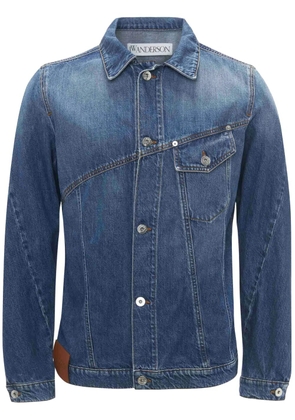 JW Anderson Twisted denim jacket - Blue