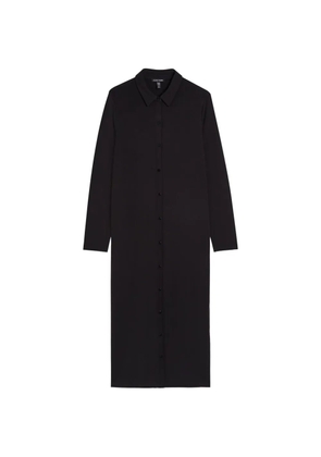 Eileen Fisher button-down midi dress - Black