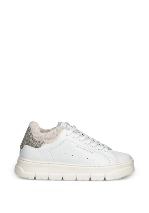 Crime London Storm glitter-embellishment sneakers - White
