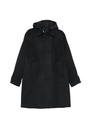 Corneliani hooded pocket coat - Grey