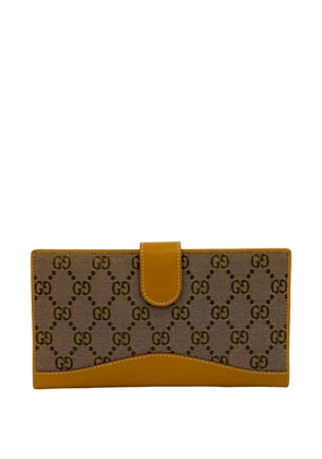 Gucci Pre-Owned 20th Century GG Canvas Wallet long wallets - Brown