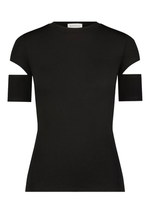 Marcella Esme cut-out top - Black