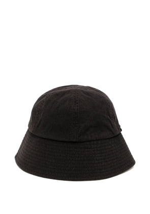 Comme des Garçons Homme logo-patch bucket hat - Black