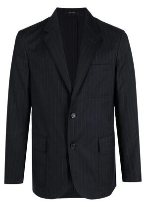 Dunhill pinstripe single-breasted blazer - Blue