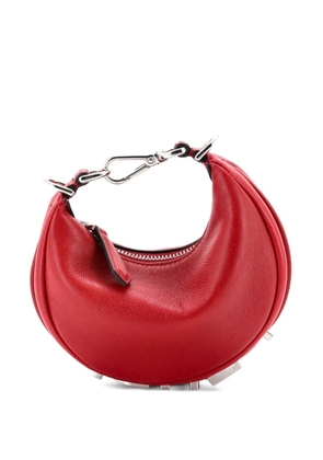 Fendi Pre-Owned Fendigraphy Bag Leather Nano hobo bag - Red