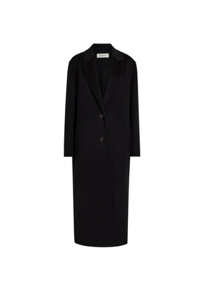 Róhe button-fastening coat - Black