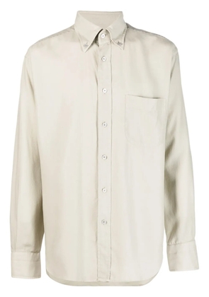 TOM FORD long-sleeve buttoned shirt - Green