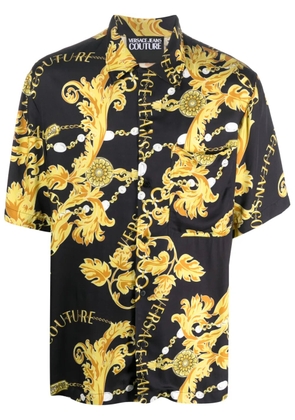Versace Jeans Couture Barocco-print shirt - Black