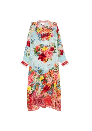 Camilla Paper & Curious Capers maxi dress - Blue