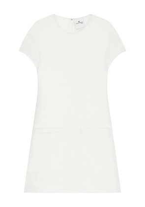Courrèges A-line mini dress - White