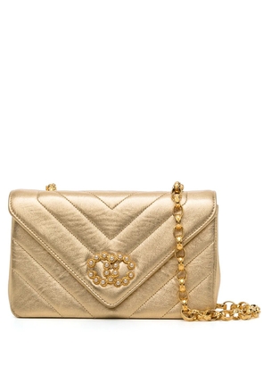 CHANEL Pre-Owned 1992 V-Stitch shoulder bag - Gold