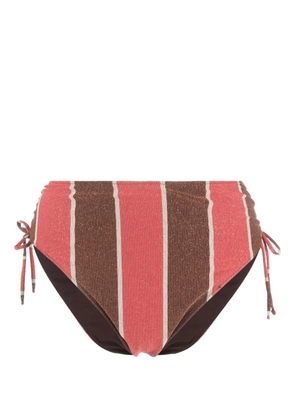 MC2 Saint Barth striped bikini bottoms - Pink