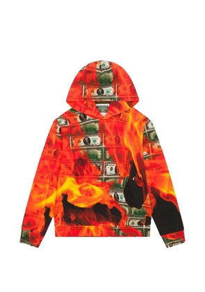 Denim Tears Burn It All hoodie - Orange