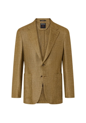 Zegna single-breasted blazer - Brown