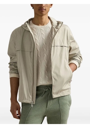 Polo Ralph Lauren zip-up hooded jacket - Neutrals