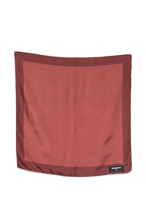 Patrizia Pepe silk scarf - Brown