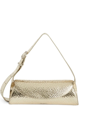 Jil Sander small Cannolo Iconic Line shoulder bag - Gold
