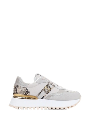 Just Cavalli logo-detail platform sneakers - Neutrals