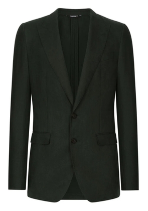 Dolce & Gabbana Taormina single-breasted blazer - Green