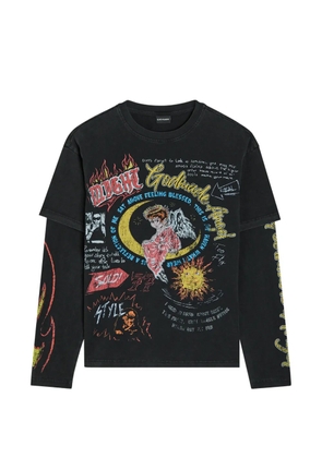 GODMADE Angel long-sleeved T-shirt - Black