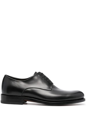 Ferragamo lace-up leather oxford shoes - Black