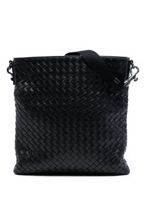 Bottega Veneta Pre-Owned 2012-2025 Nappa Intrecciato VN crossbody bag - Black
