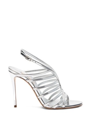 Casadei Julia Jolly heeled sandals - Silver