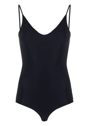 Jil Sander v-neck stretch bodysuit - Blue