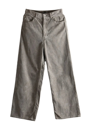 Auralee corduroy trousers - Brown