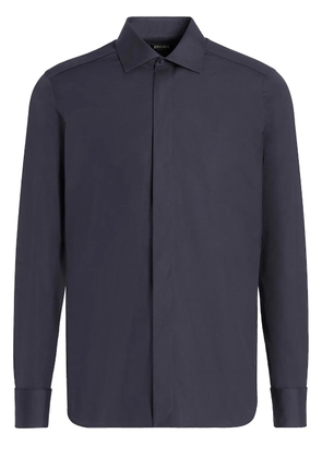 Zegna Trofeo silk shirt - Blue