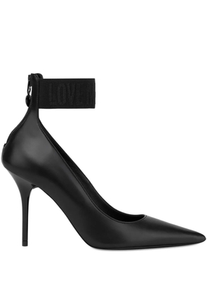 Love Moschino leather pumps - Black